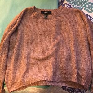 FOREVER 21 PINK SWEATER NWOT TAG